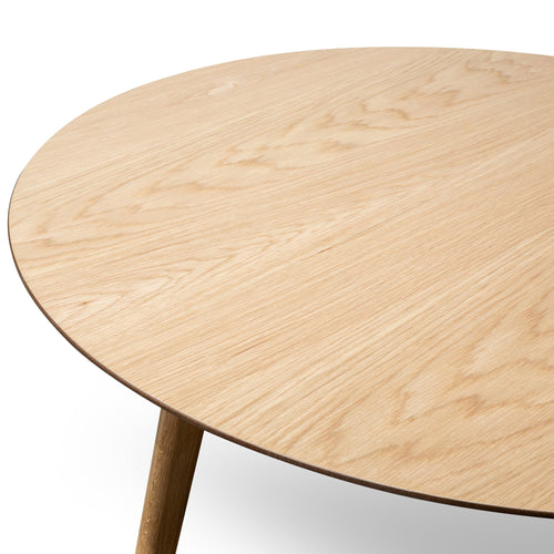 CCF2822-KD 90cm Round Coffee Table - Natural