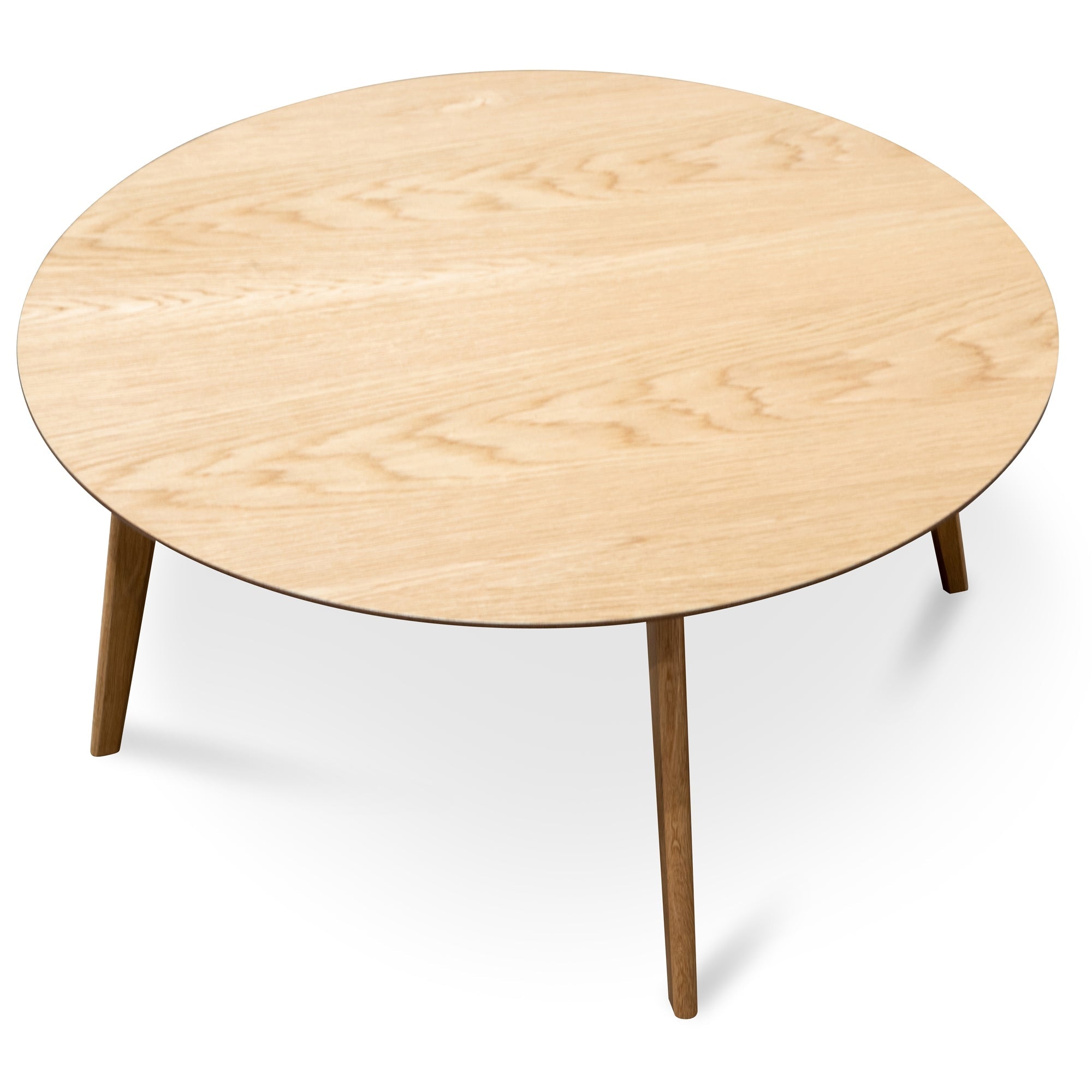 CCF2822-KD 90cm Round Coffee Table - Natural