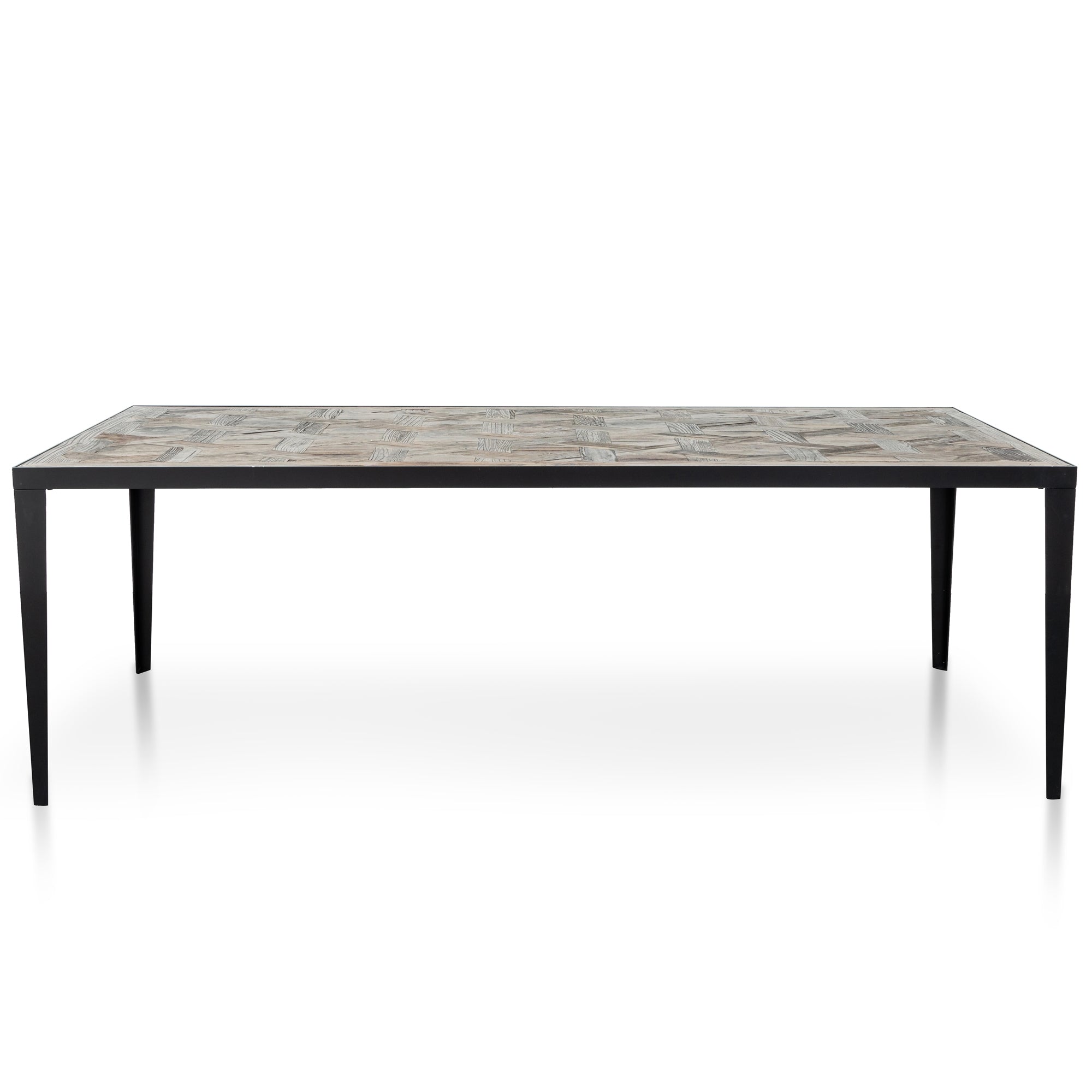 Steph Dining Table - Dark Natural