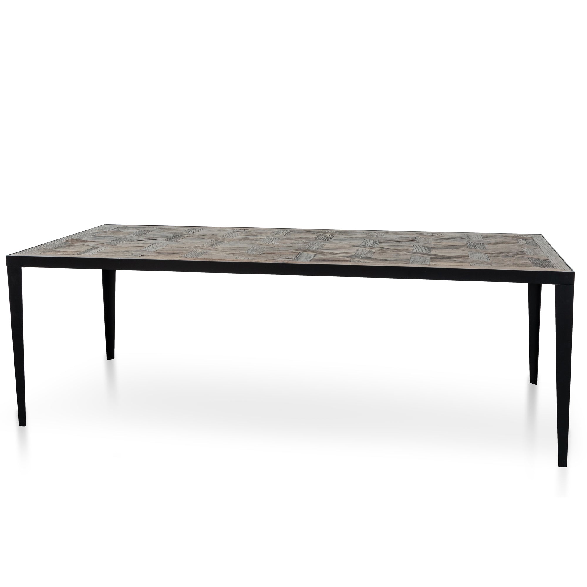 Steph Dining Table - Dark Natural