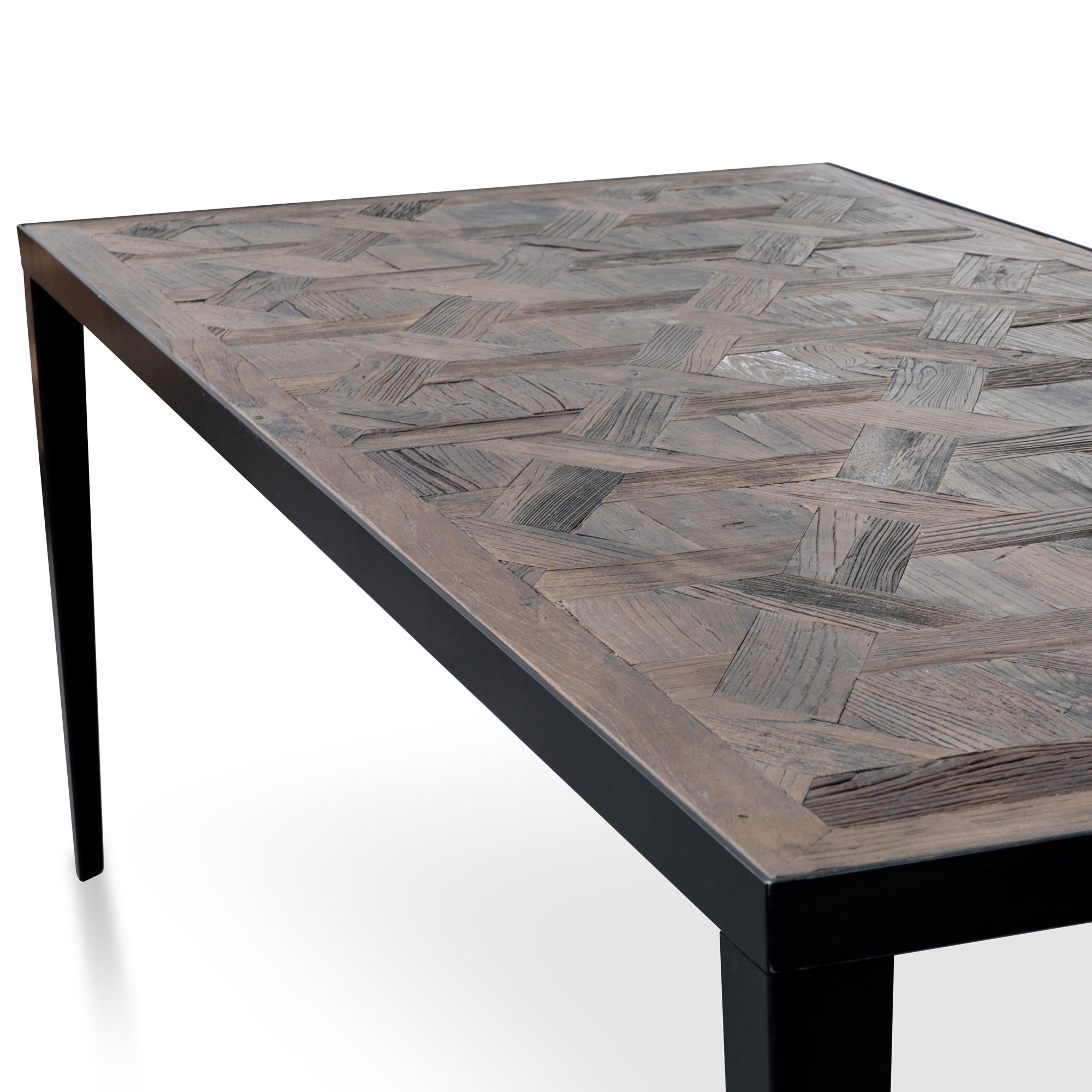 Steph Dining Table - Dark Natural