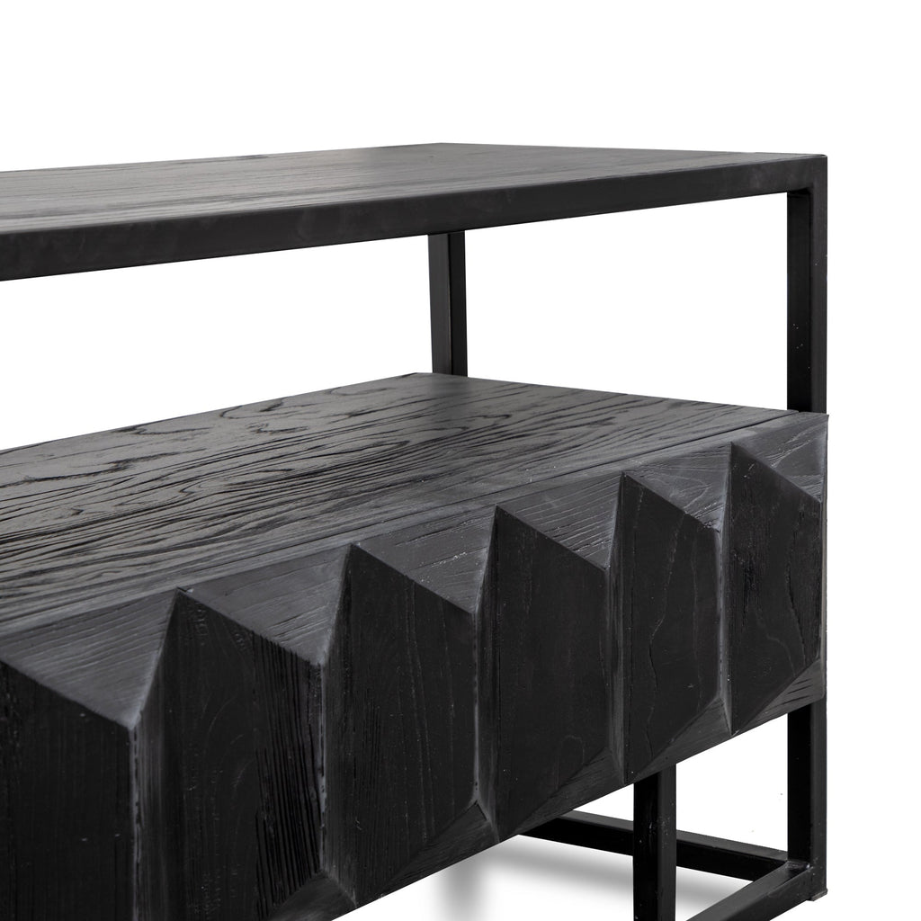 Jasper 1.8m Entertainment TV Unit - Full Black