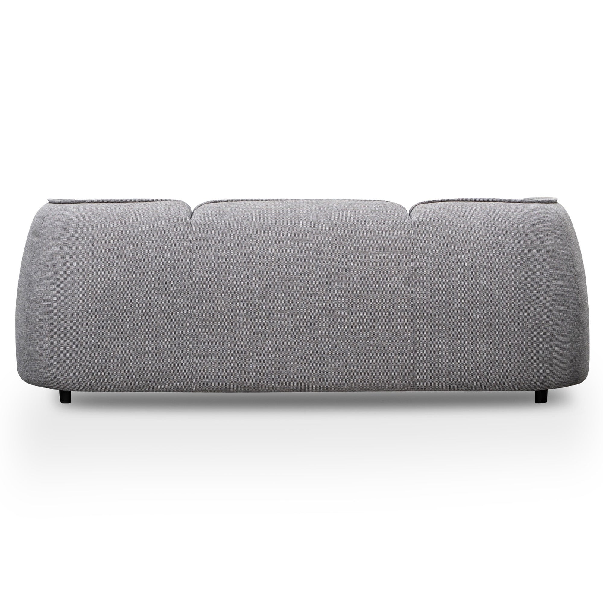 Chapman 3 Seater Fabric Sofa- Graphite Grey