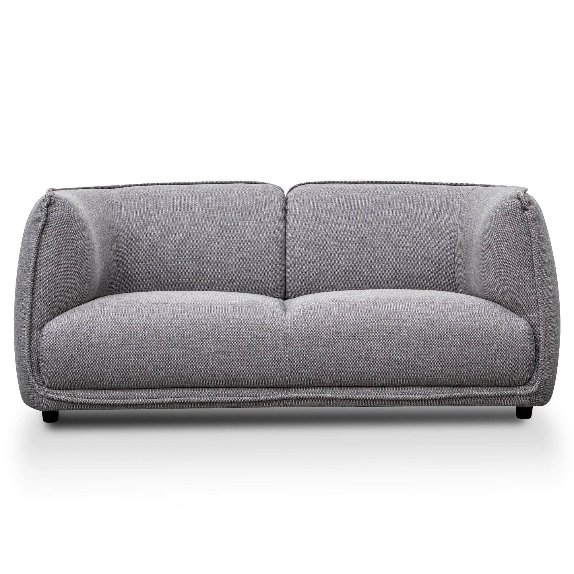 Chapman 2 Seater Fabric Sofa- Graphite Grey