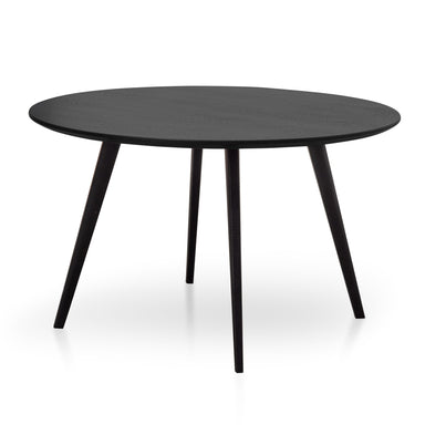  1.2m Veneer Wooden Dining Table - Full Black