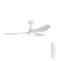360Fans Simplicity 52″ (132cm) White 3 Blade DC Ceiling Fan with 18W Dimmable LED Light & Remote Control
