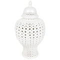 Minx Temple Jar - Large White