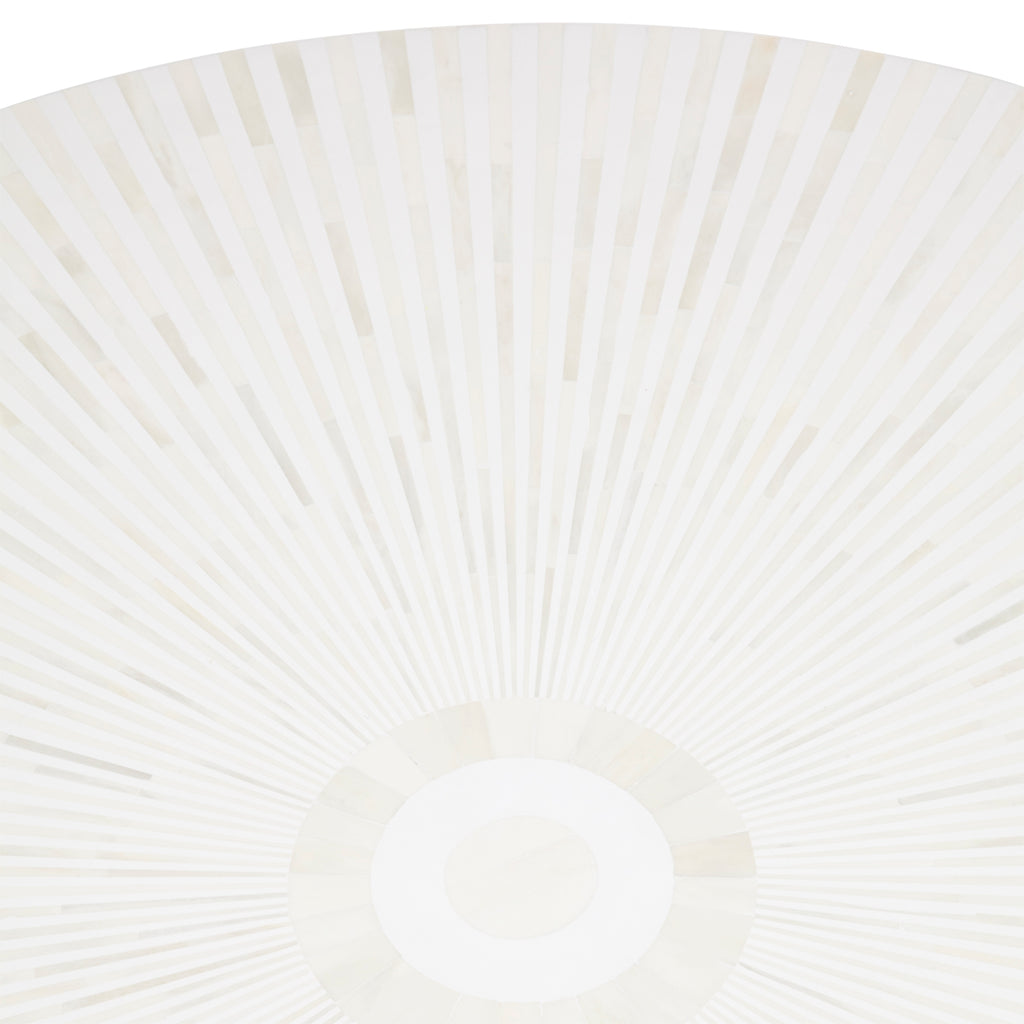 Makayla Bone Inlay Coffee Table - Natural