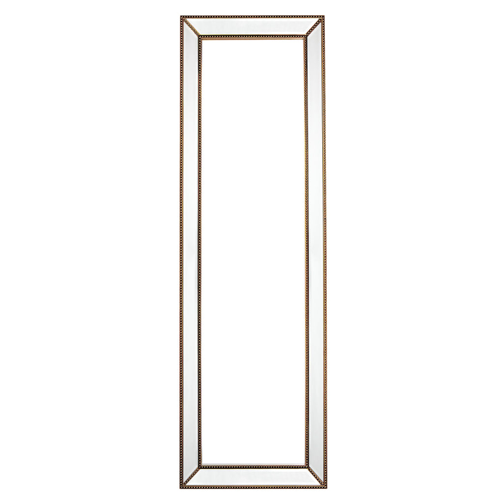 Zeta Cheval Mirror - Antique Gold