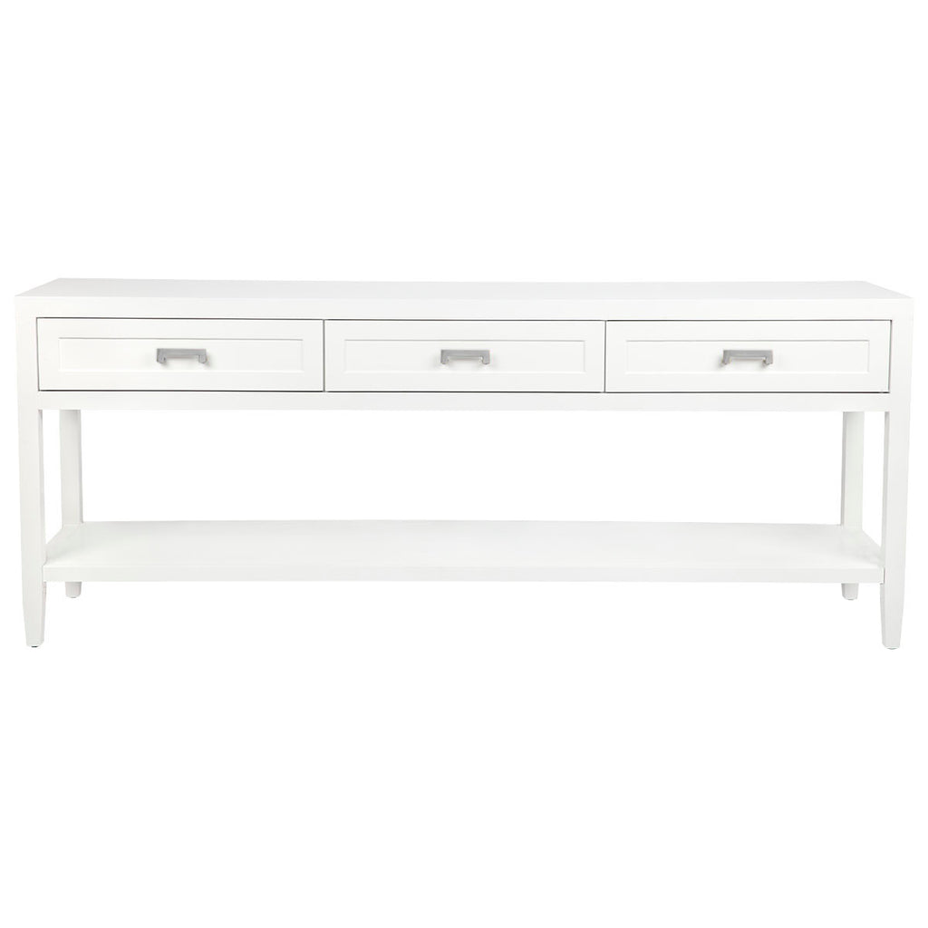 Soloman Console Table - Large White