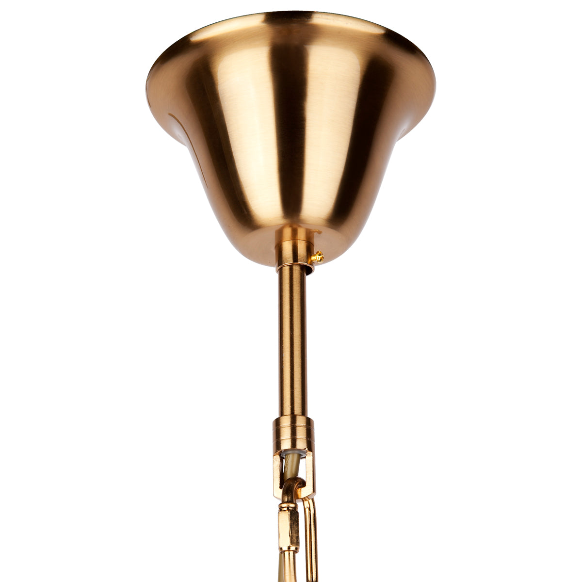 Zara Pendant - 3 Tier Brass