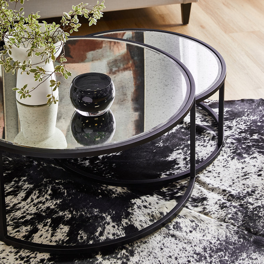 Serene Nesting Coffee Tables - Black