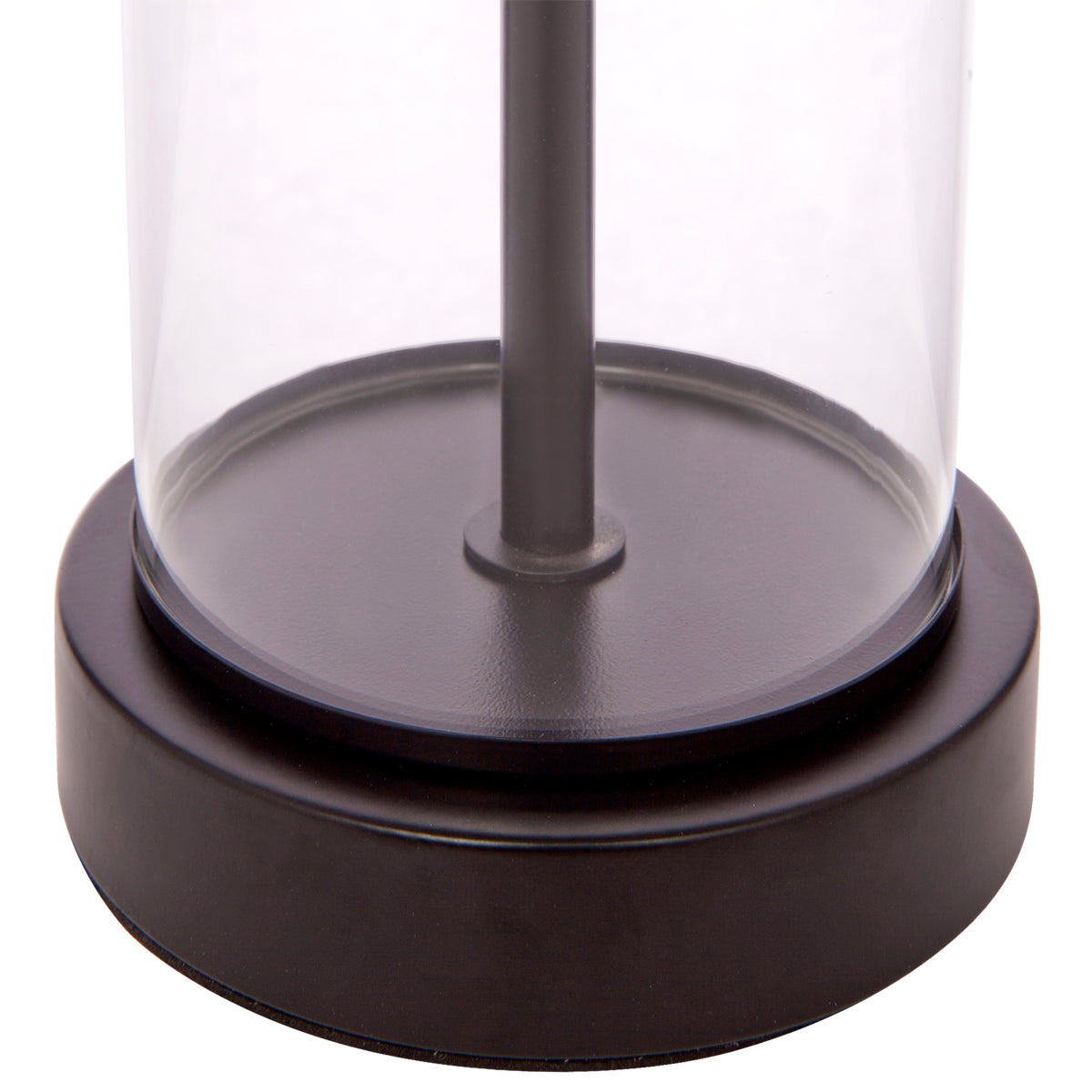 East Side Table Lamp - Black with Black Shade