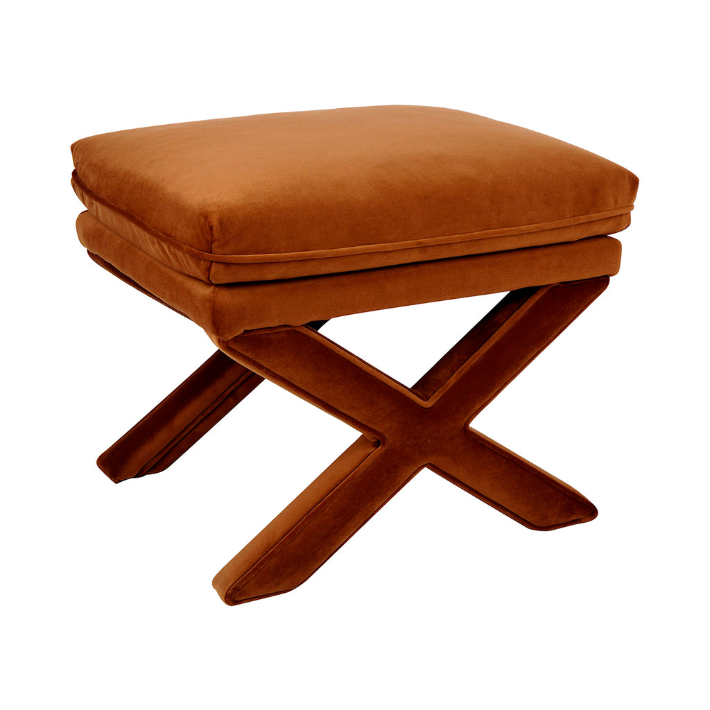 Candace Stool - Caramel Velvet