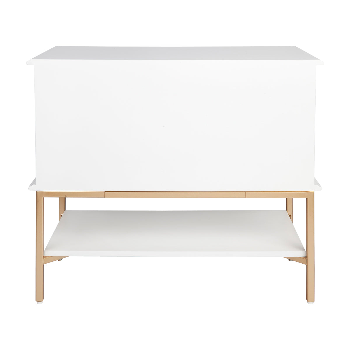 Aimee Bedside Table - Large White