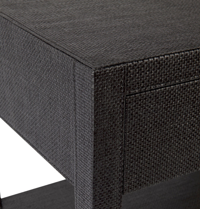 Chiswick Bedside Table - Black