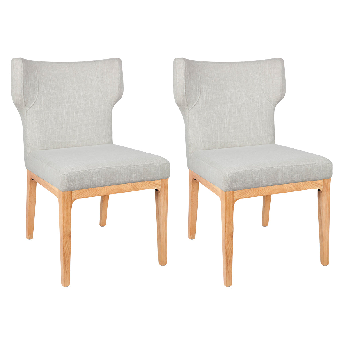 Ashton Natural Dining Chair Set of 2  - Natural