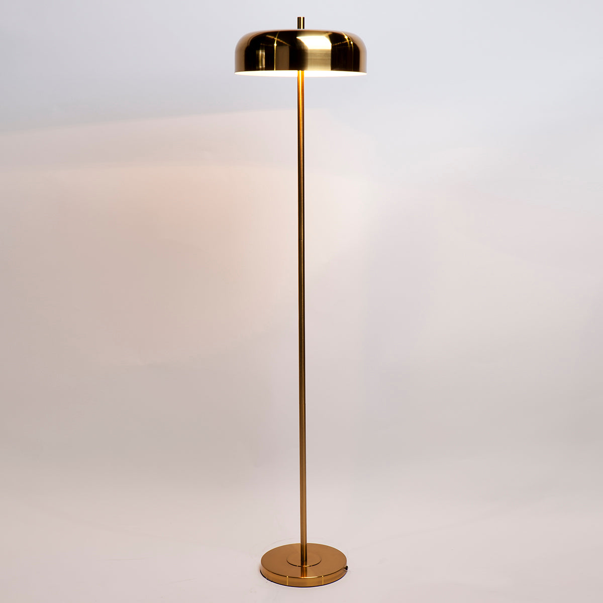 Sachs Floor Lamp - Polished Brass