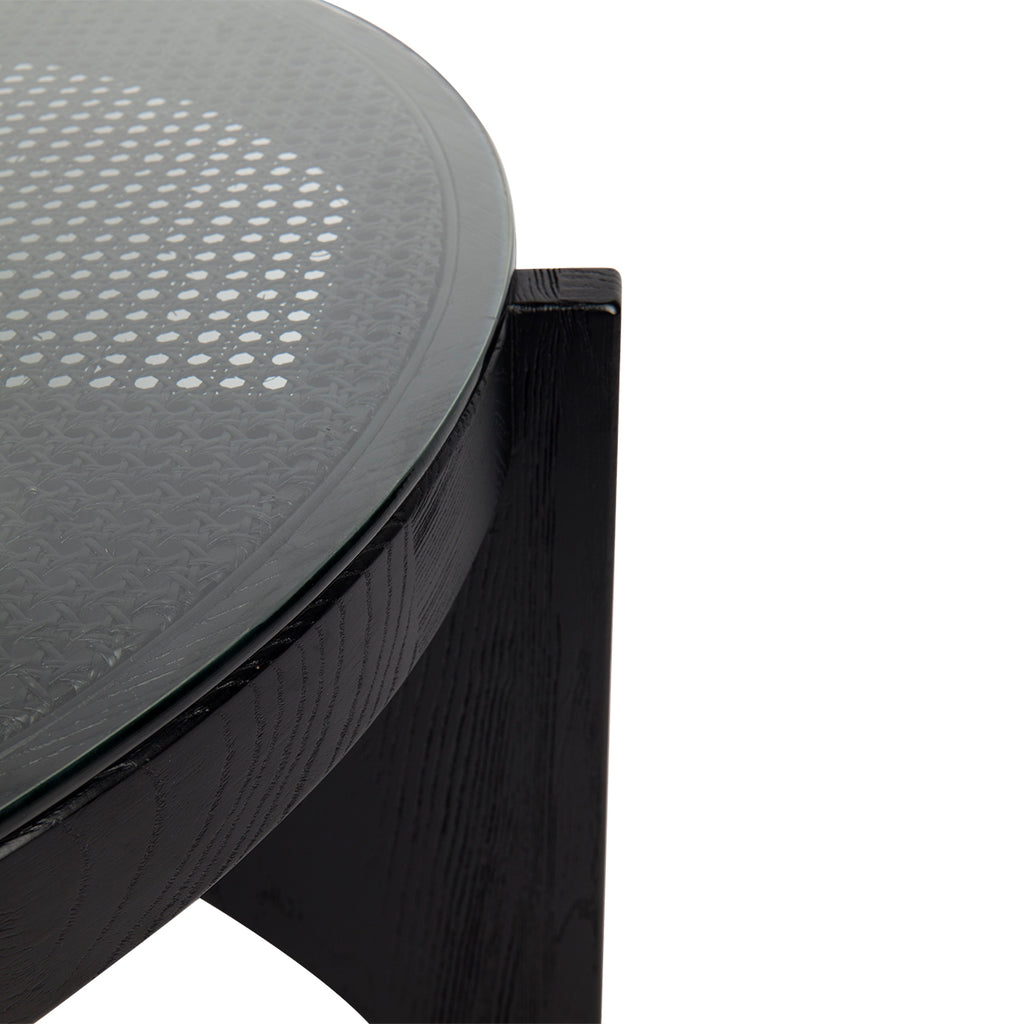 Oasis Rattan Coffee Table - Large Black