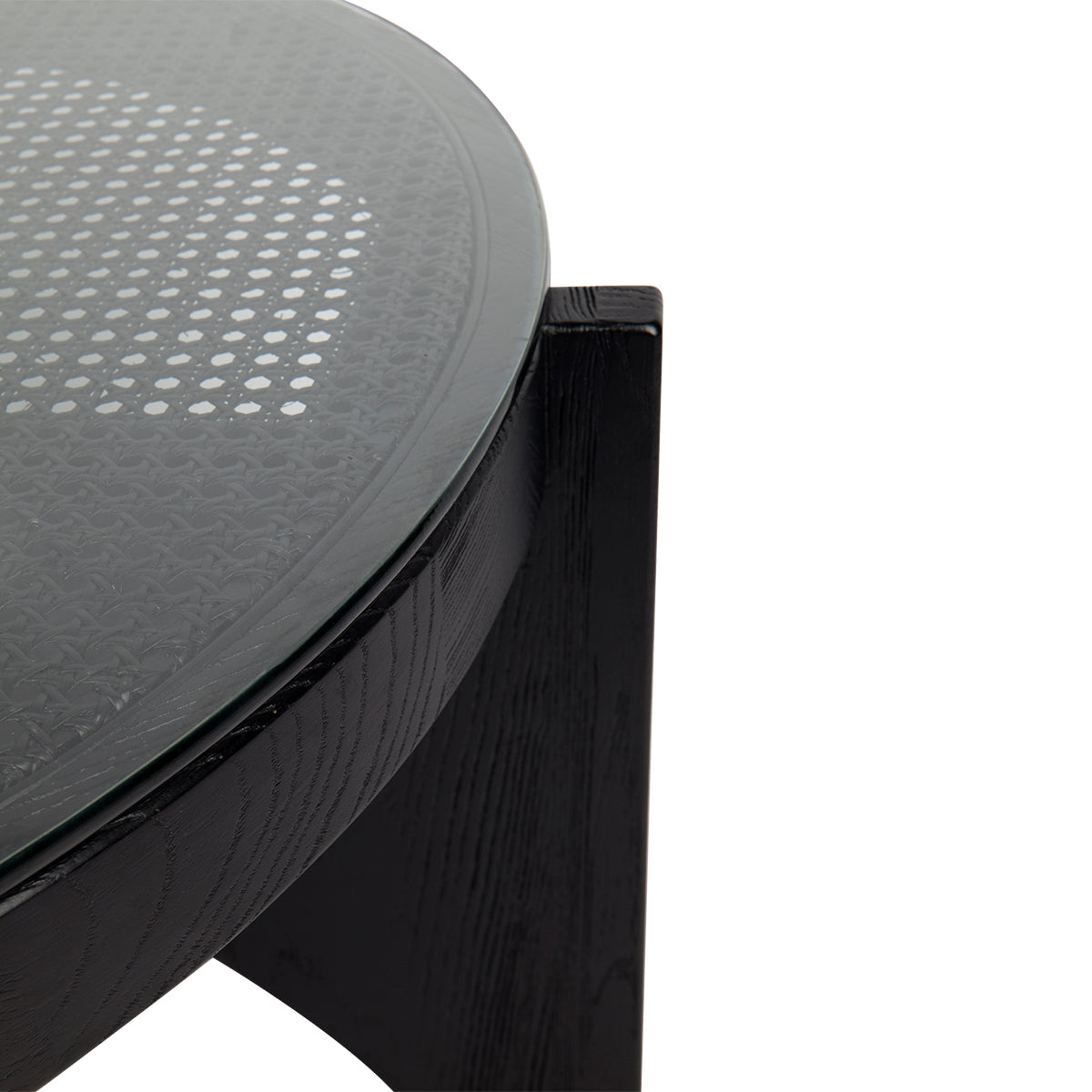 Oasis Rattan Coffee Table - Large Black