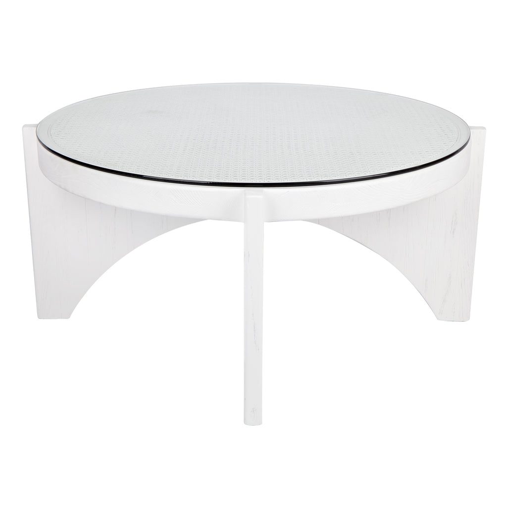 Oasis Rattan Coffee Table - Large White