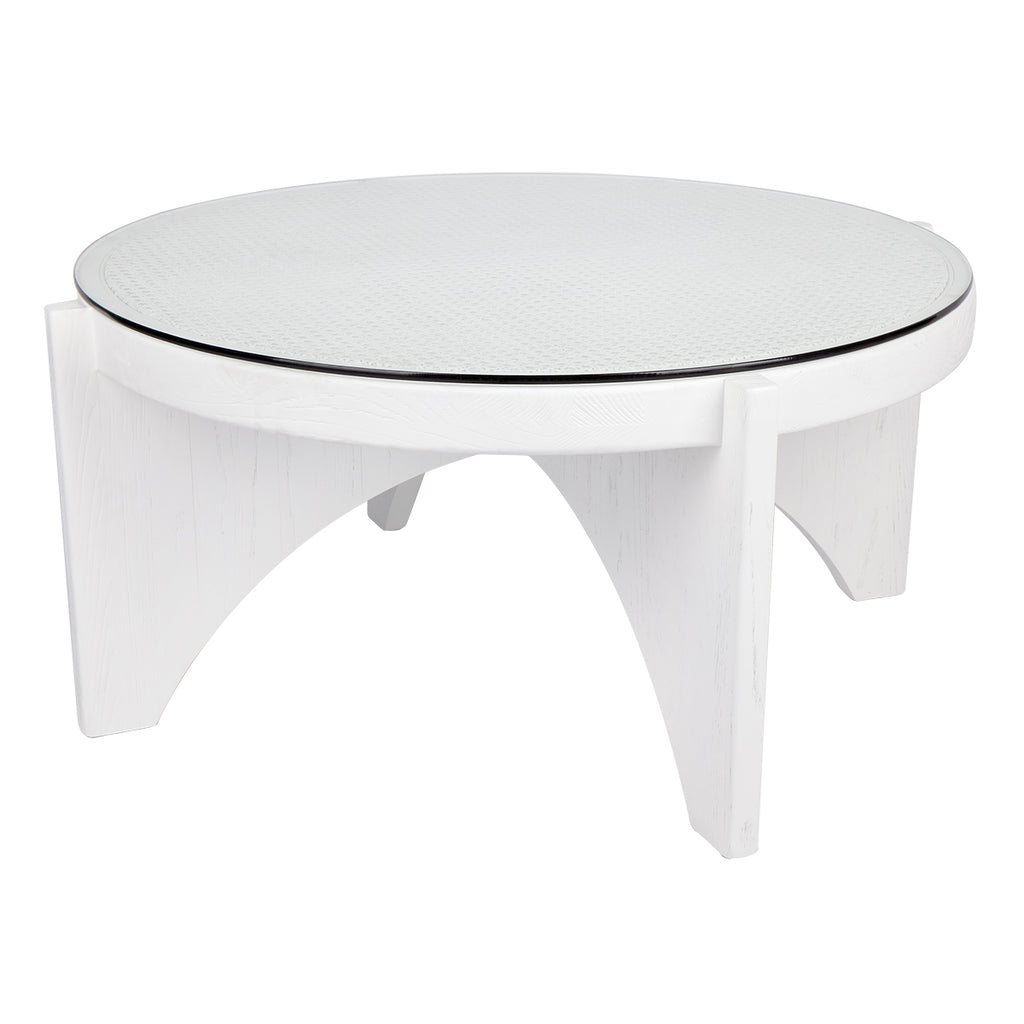 Oasis Rattan Coffee Table - Large White