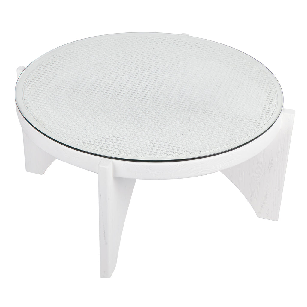Oasis Rattan Coffee Table - Large White
