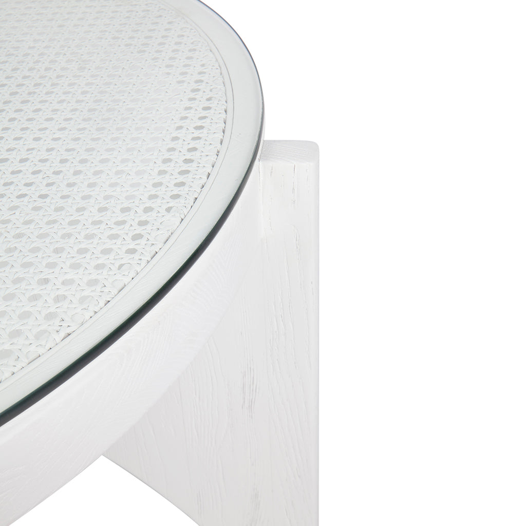 Oasis Rattan Coffee Table - Large White