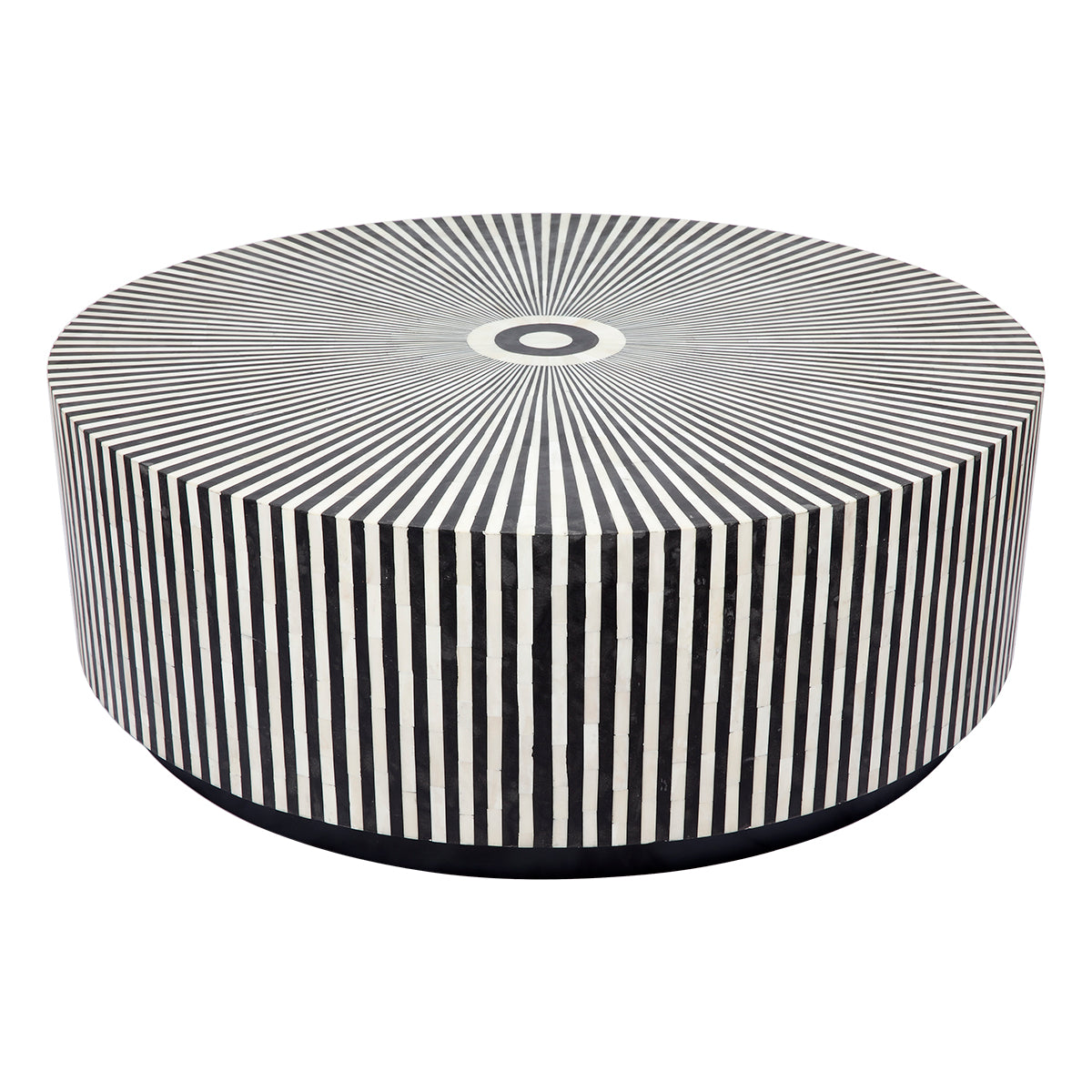 Makayla Bone Inlay Coffee Table - Black