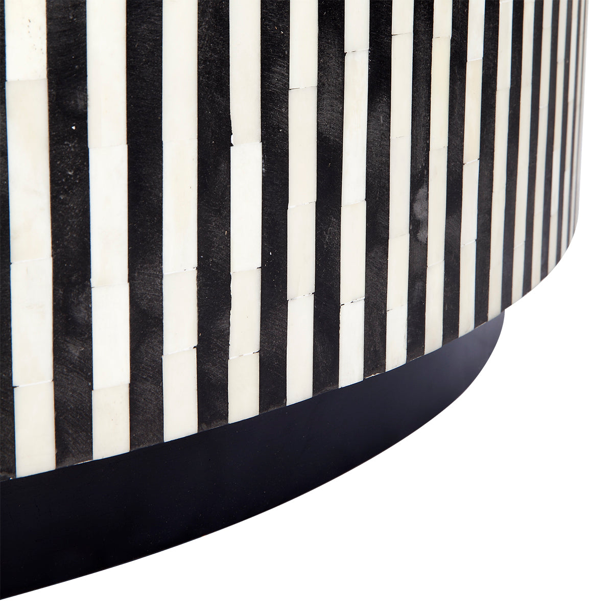 Makayla Bone Inlay Coffee Table - Black