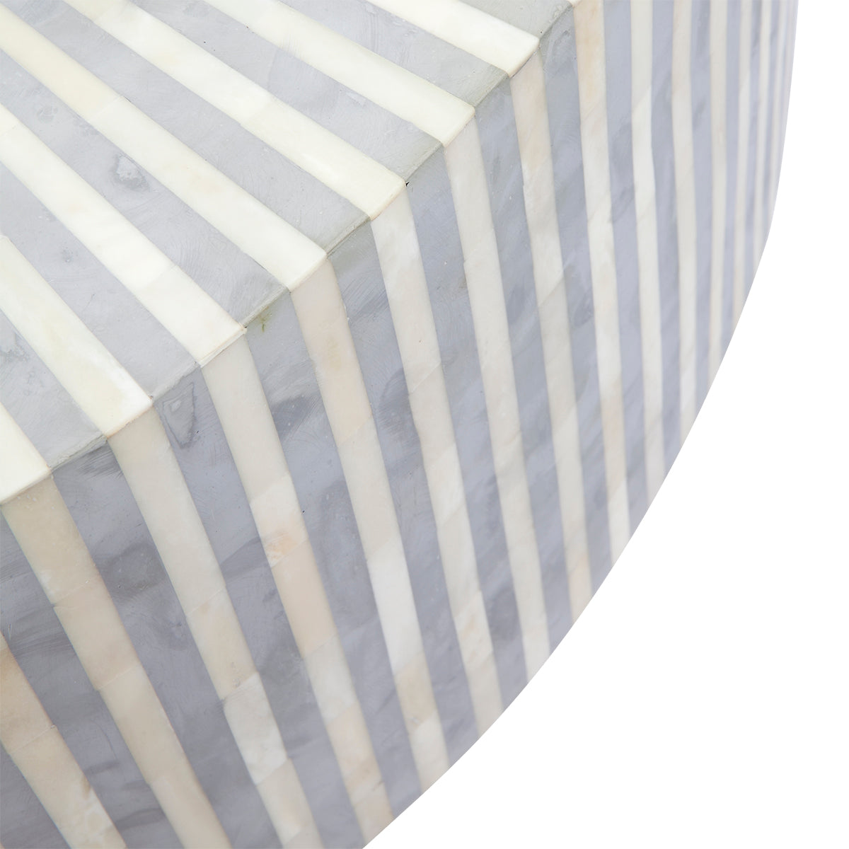 Makayla Bone Inlay Coffee Table - Grey