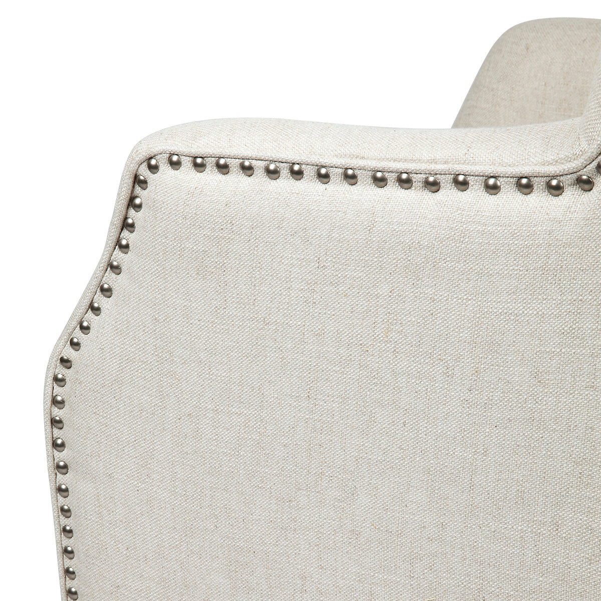 Kristian Wing Back Arm Chair - Natural Linen