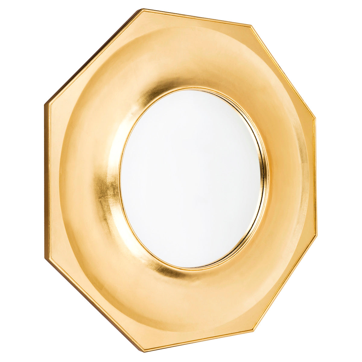 Zander Wall Mirror - Gold Leaf