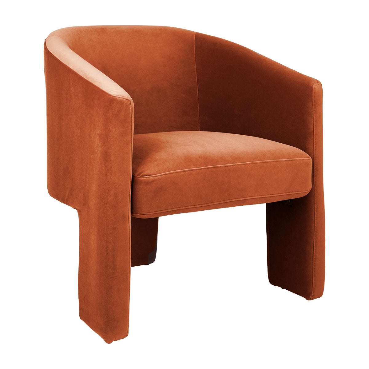 Kylie Dining Chair - Caramel Velvet