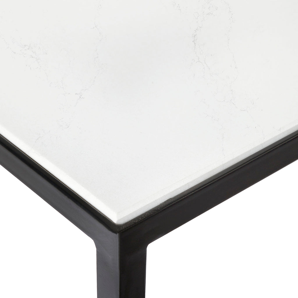 Cocktail Stone Nesting Coffee Tables - Black **discontinued**