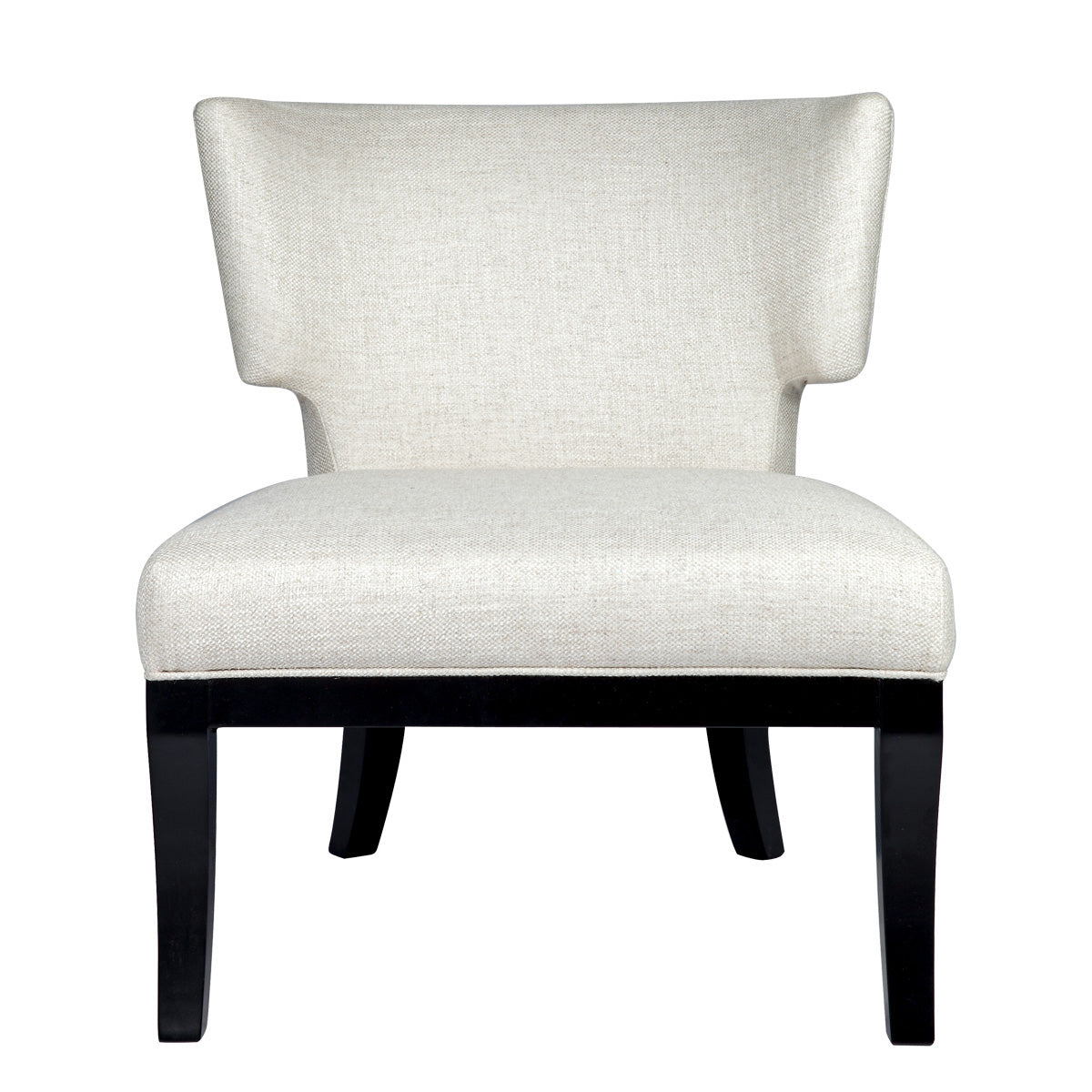 Odette Winged Occasional Chair - Natural Linen