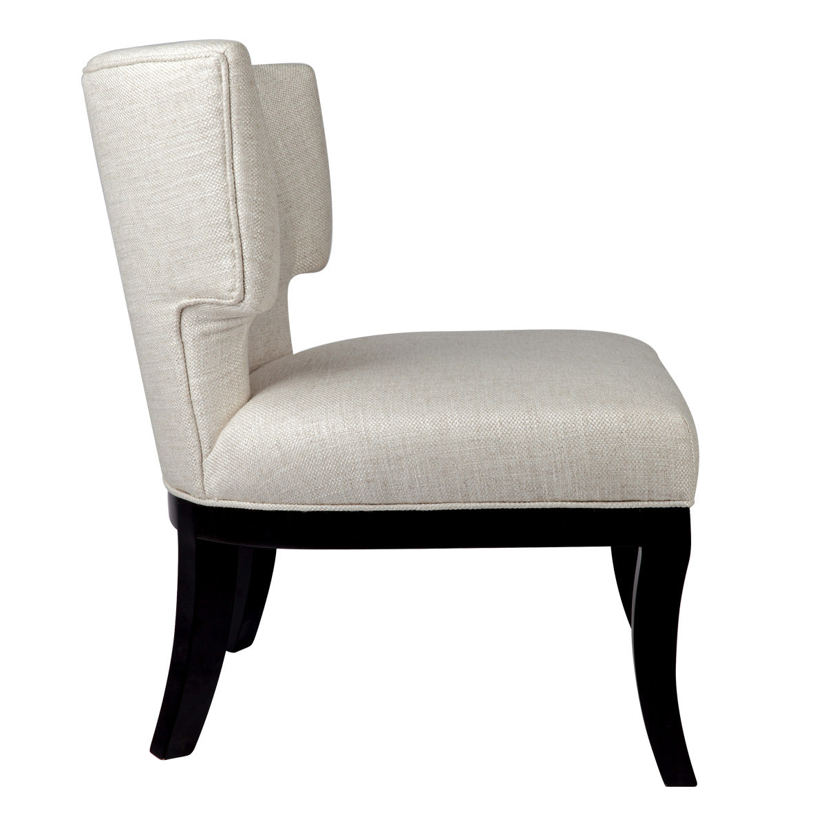 Odette Winged Occasional Chair - Natural Linen