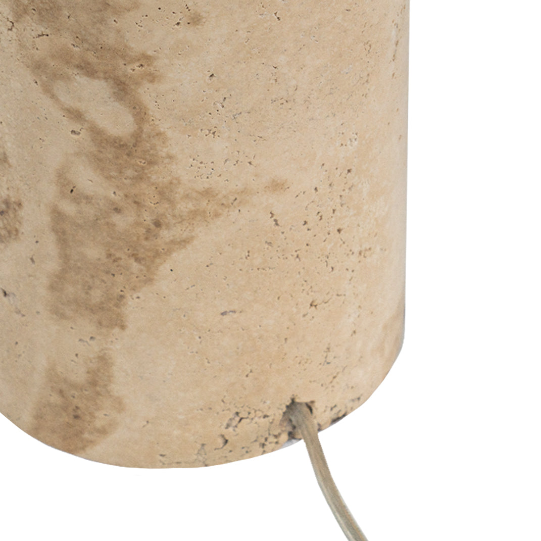 Pisano Travertine Table Lamp