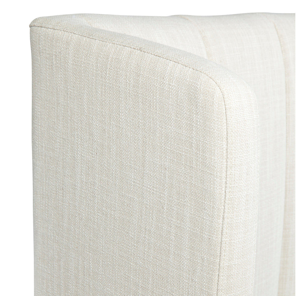 Central Park King Bedhead - Natural Linen