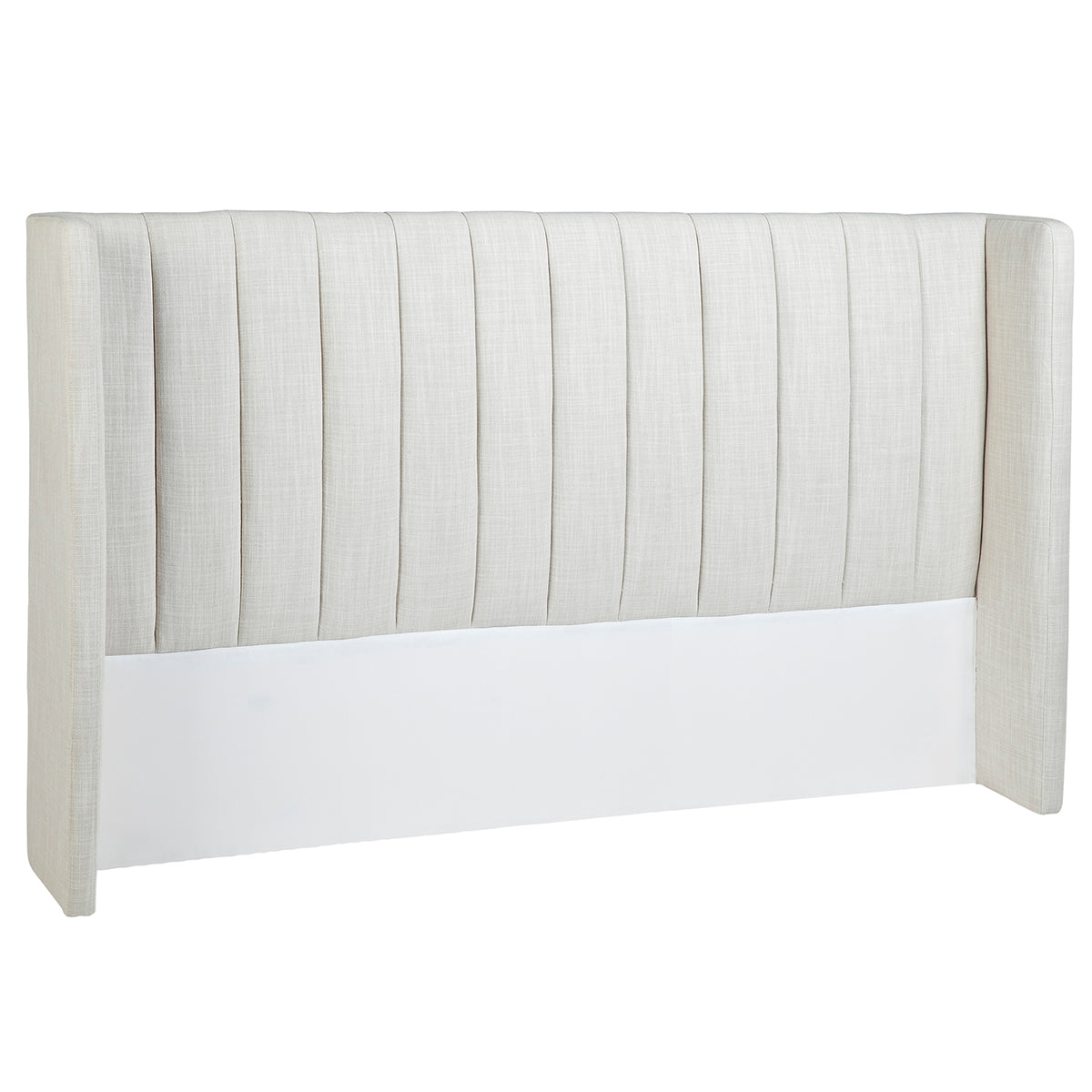 Central Park King Bedhead - Natural Linen