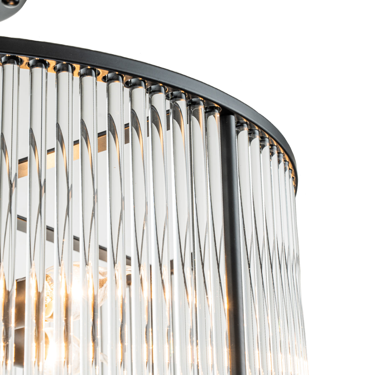 Farrah Flush Mount - Black