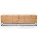 180cm Entertainment TV Unit - Natural Oak