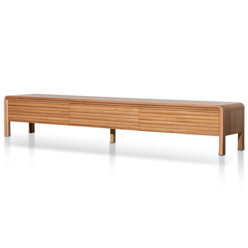 2.2m Entertainment TV Unit - Messmate