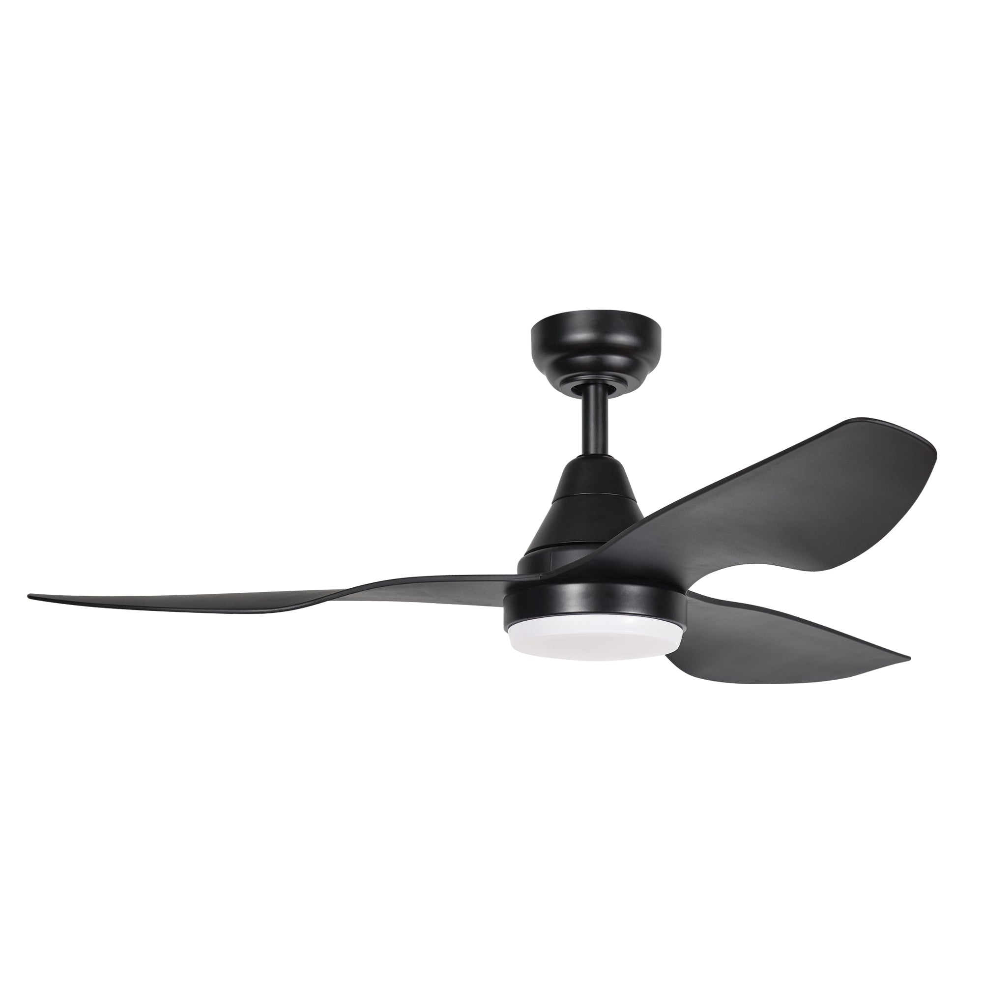 360Fans Simplicity 45″ (114cm) Black 3 Blade DC Ceiling Fan with 18W Dimmable LED Light & Remote Control