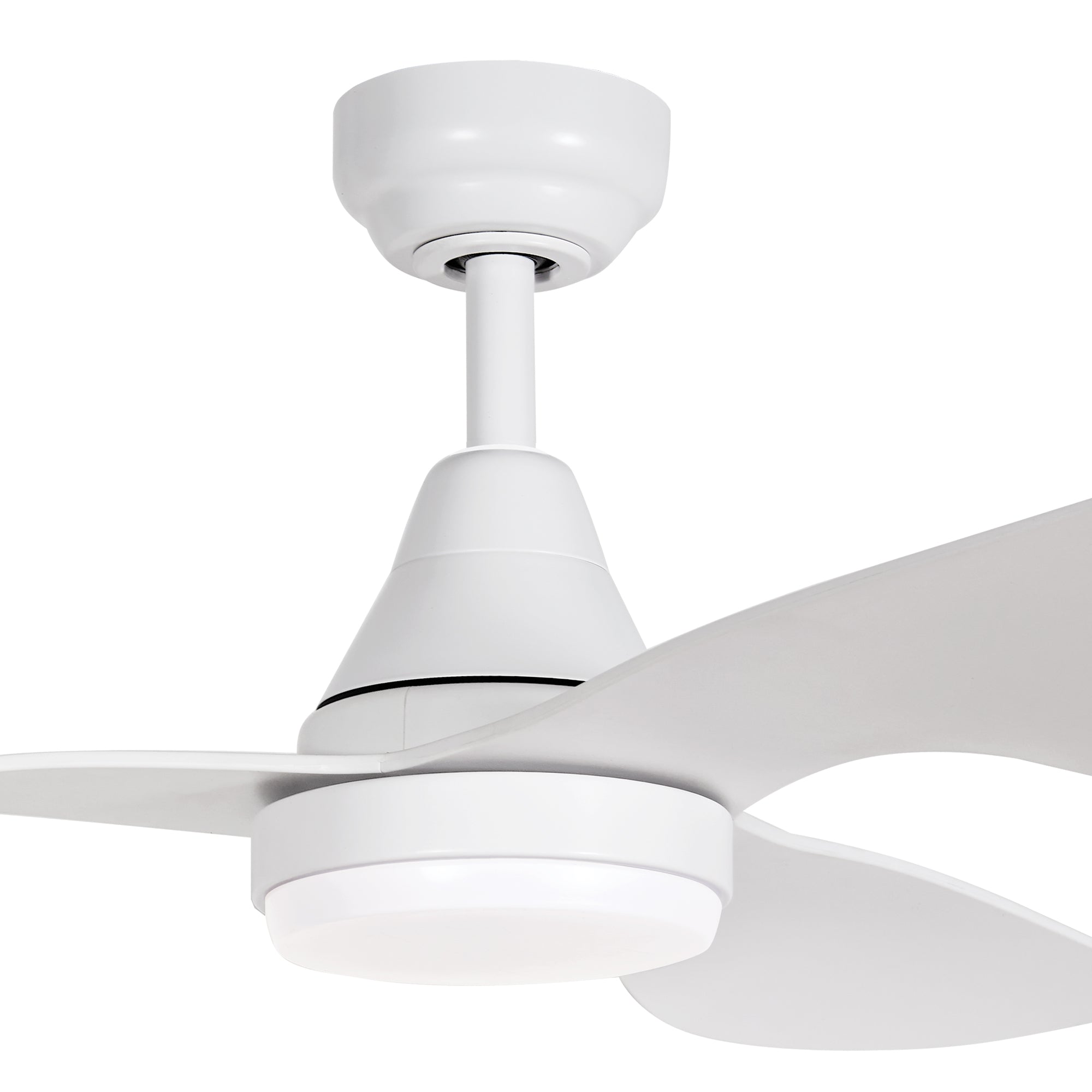 360Fans Simplicity 45″ (114cm) White 3 Blade DC Ceiling Fan with 18W Dimmable LED Light & Remote Control