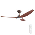 360Fans Delta 56″ (142cm) Bronze/Koa 3 Blade DC Ceiling Fan 
