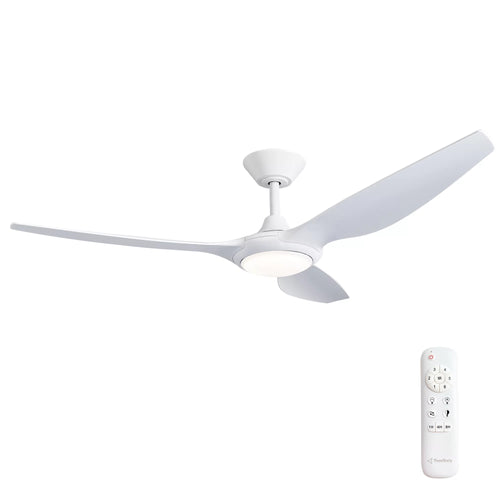 360Fans Delta 56″ (142cm) White 3 Blade DC Ceiling Fan