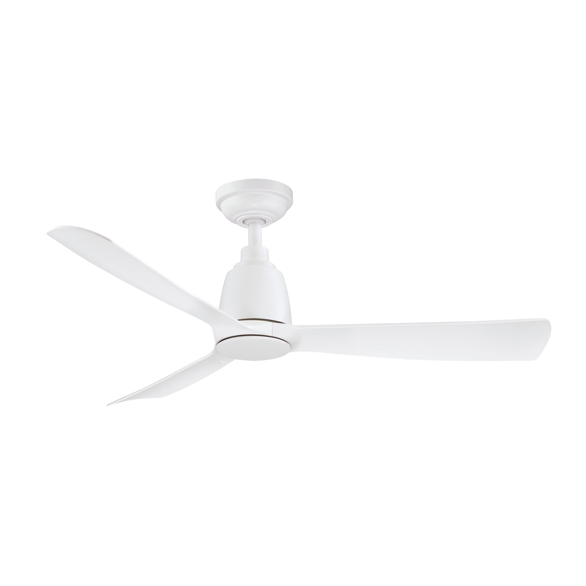 52″ (132cm) White 3 Blade DC Ceiling Fan & Remote Control