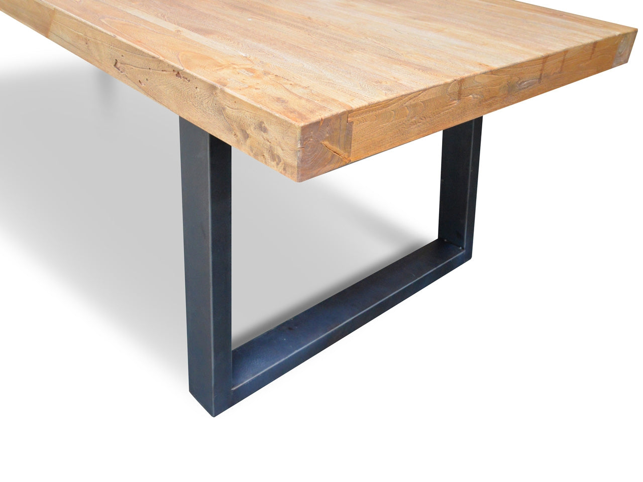 Reclaimed Elm Wood 3m Dining Table