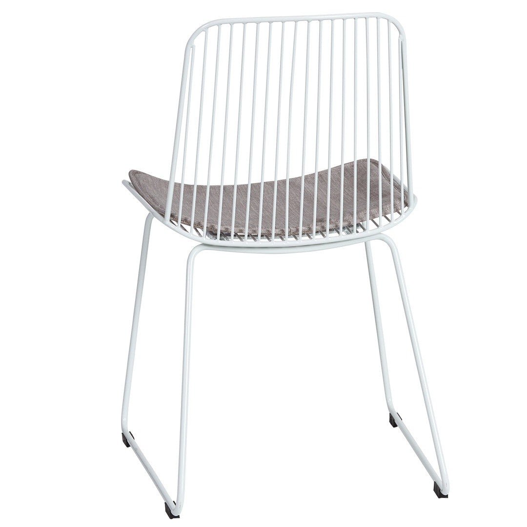 Alto Rebello Dining Chair - White